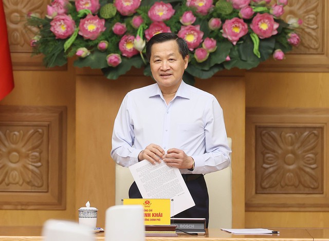 Phó Thủ tướng Lê Minh Khái: Không để tăng lương dẫn đến tăng giá bất hợp lý- Ảnh 1.