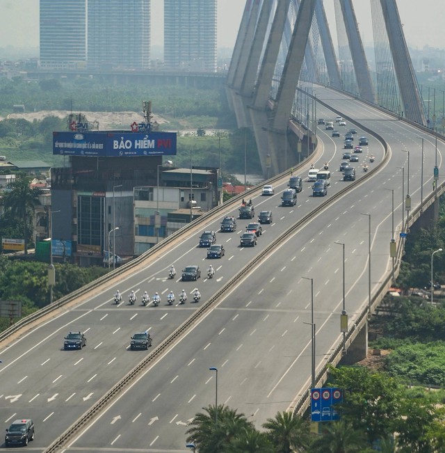 Phân luồng giao thông, tổ chức hướng đi; đảm bảo tuyệt đối an ninh, an toàn cho Đoàn Tổng thống Nga Putin thăm Việt Nam- Ảnh 3.
