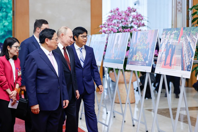 Chùm ảnh: Thủ tướng Phạm Minh Chính hội kiến Tổng thống Liên bang Nga Vladimir Putin- Ảnh 6.