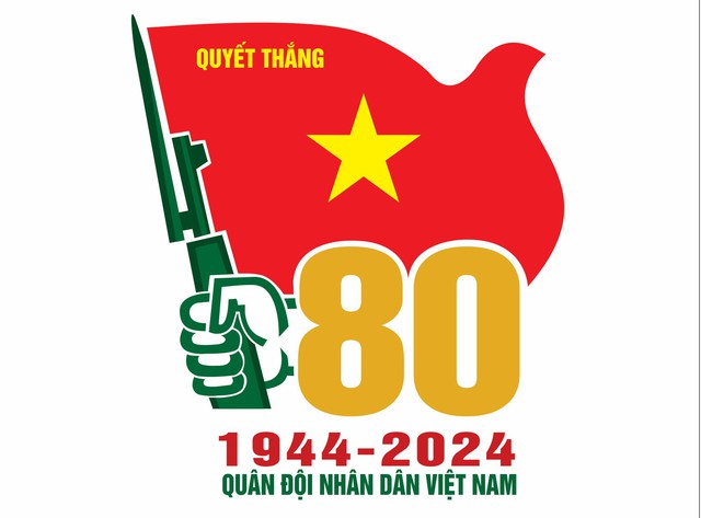 Ý nghĩa của mẫu Biểu trưng Kỷ niệm 80 năm Ngày thành lập QĐND Việt Nam- Ảnh 1.