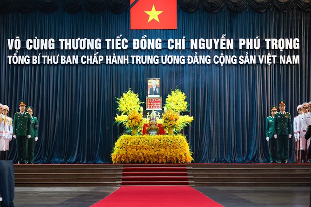 TỔNG THUẬT: LỄ QUỐC TANG TỔNG BÍ THƯ NGUYỄN PHÚ TRỌNG- Ảnh 46.