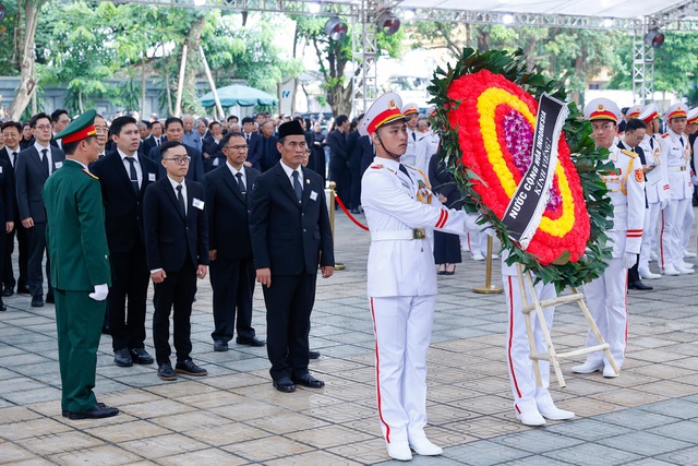 TỔNG THUẬT: LỄ QUỐC TANG TỔNG BÍ THƯ NGUYỄN PHÚ TRỌNG- Ảnh 95.