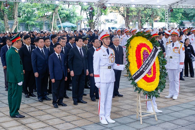 TỔNG THUẬT: LỄ QUỐC TANG TỔNG BÍ THƯ NGUYỄN PHÚ TRỌNG- Ảnh 67.