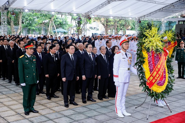 TỔNG THUẬT: LỄ QUỐC TANG TỔNG BÍ THƯ NGUYỄN PHÚ TRỌNG- Ảnh 66.