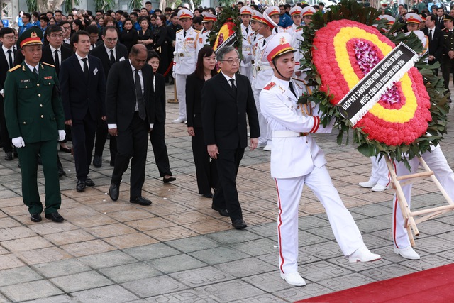 TỔNG THUẬT: LỄ QUỐC TANG TỔNG BÍ THƯ NGUYỄN PHÚ TRỌNG- Ảnh 92.