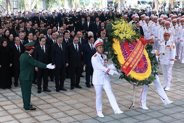 TỔNG THUẬT: LỄ QUỐC TANG TỔNG BÍ THƯ NGUYỄN PHÚ TRỌNG- Ảnh 58.