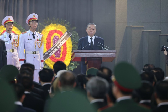 TỔNG THUẬT: LỄ QUỐC TANG TỔNG BÍ THƯ NGUYỄN PHÚ TRỌNG- Ảnh 20.