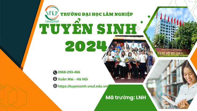 ĐIỂM CHUẨN Trường Đại học Lâm nghiệp (VNUF) 2024- Ảnh 3.