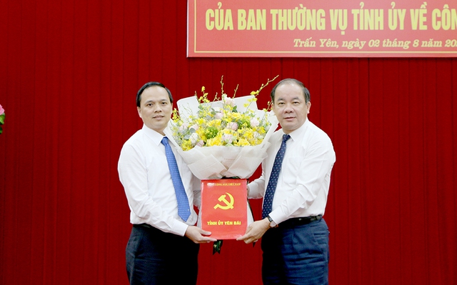 Chỉ định Phó Chủ nhiệm Thường trực Ủy ban Kiểm tra Tỉnh ủy giữ chức Bí thư Huyện ủy- Ảnh 1.