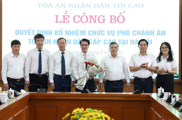 Điều động, bổ nhiệm Chánh án Tòa án nhân dân tỉnh giữ chức Phó Chánh án Tòa án nhân dân cấp cao- Ảnh 2.