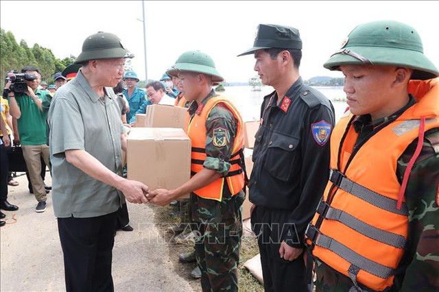 MƯA LŨ DO ẢNH HƯỞNG BÃO SỐ 3 VÀ CÁC CHỈ ĐẠO ỨNG PHÓ- Ảnh 4.