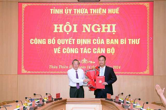 Ban Bí thư chỉ định Ủy viên Ủy ban Kiểm tra Trung ương giữ chức Phó Bí thư Tỉnh ủy- Ảnh 1.