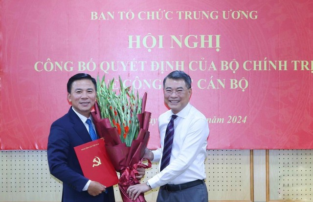 Bộ Chính trị phân công đồng chí Đỗ Trọng Hưng giữ chức Phó Trưởng Ban Tổ chức Trung ương- Ảnh 1.