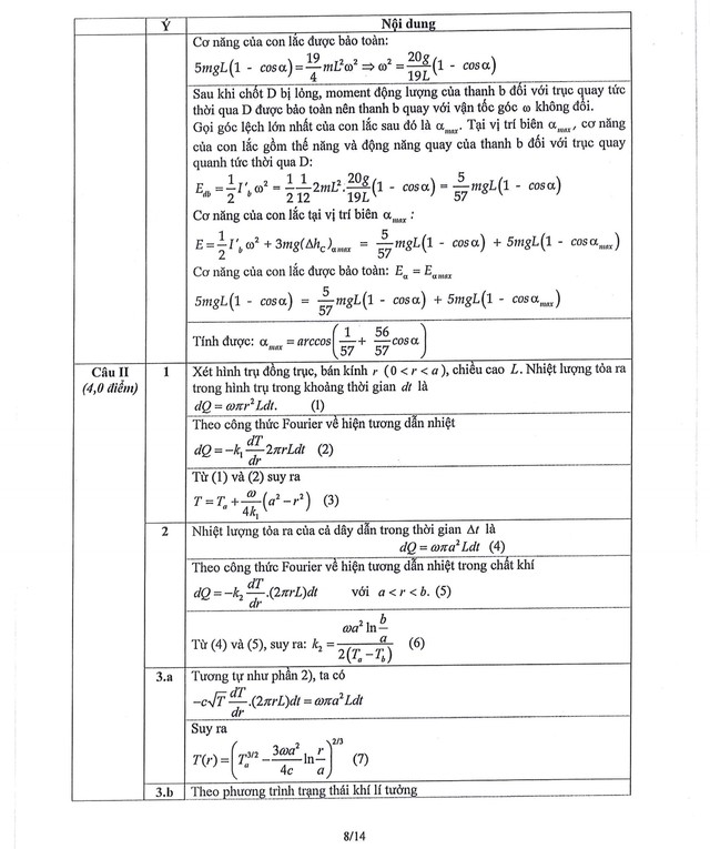 Đề thi và đáp án môn Vật Lý chọn học sinh giỏi quốc gia THPT năm học 2024-2025- Ảnh 15.