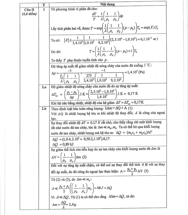 Đề thi và đáp án môn Vật Lý chọn học sinh giỏi quốc gia THPT năm học 2024-2025- Ảnh 9.