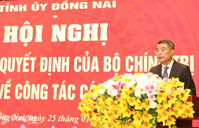 Điều động, chỉ định Phó Chủ nhiệm Ủy ban Kiểm tra Trung ương giữ chức vụ mới- Ảnh 2.