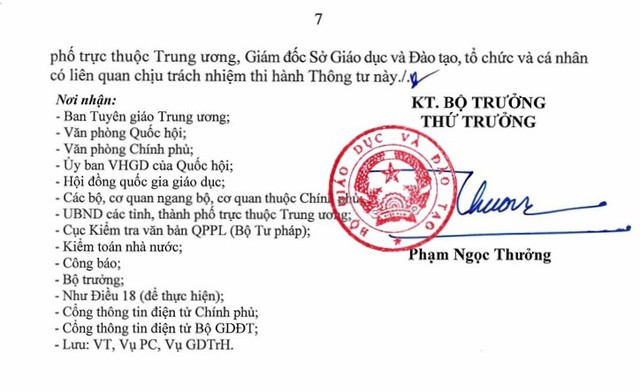 TOÀN VĂN: Thông tư số 29/2024/TT-BGDĐT quy định về DẠY THÊM, HỌC THÊM- Ảnh 7.