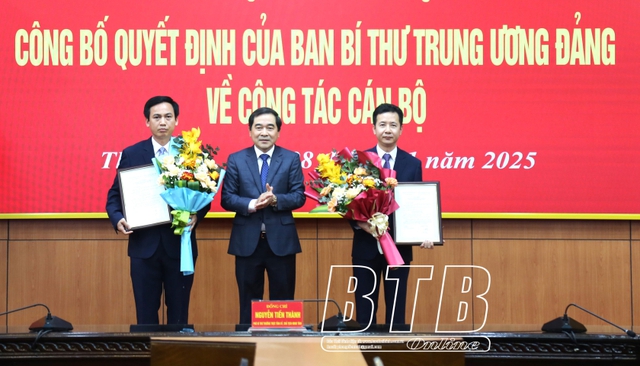 Ban Bí thư chuẩn y 2 Phó Chủ nhiệm Ủy ban Kiểm tra Tỉnh ủy- Ảnh 1.