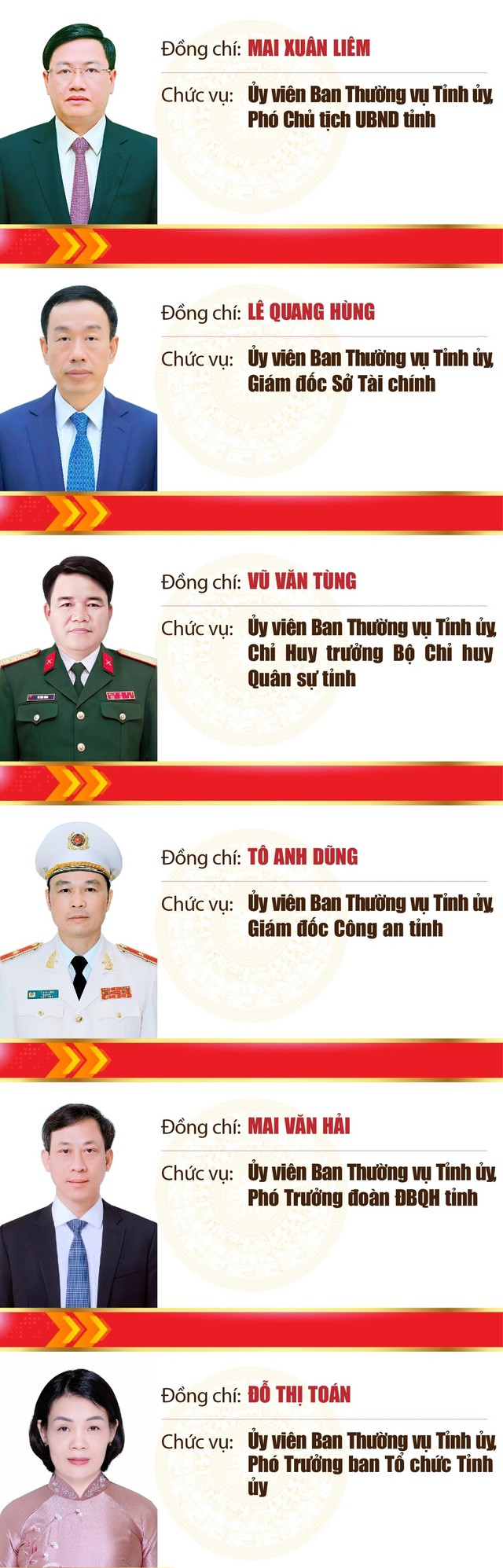 Danh sách Ban Chấp hành, Ban Thường vụ, Thường trực Tỉnh ủy Thanh Hóa khóa XX- Ảnh 8. Danh sách Ban Chấp hành, Ban Thường vụ, Thường trực Tỉnh ủy Thanh Hóa khóa XX- Ảnh 8.