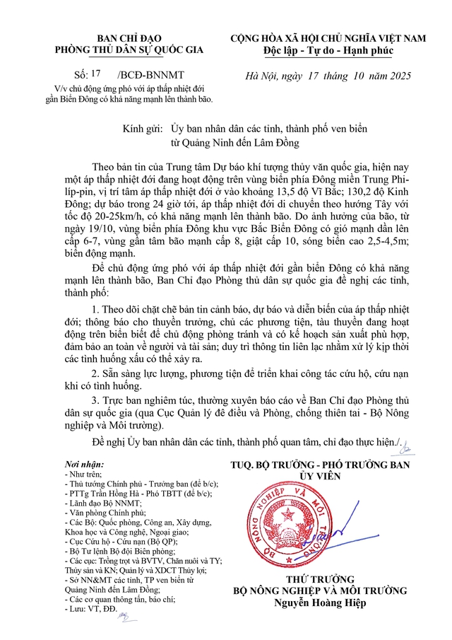 Tin BÃO SỐ 12, KHÔNG KHÍ LẠNH TĂNG CƯỜNG, cảnh báo MƯA LỚN và các chỉ đạo ứng phó- Ảnh 6.