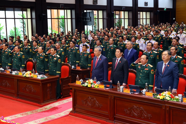 BẾ MẠC ĐẠI HỘI ĐẠI BIỂU ĐẢNG BỘ QUÂN ĐỘI LẦN THỨ XII- Ảnh 2.