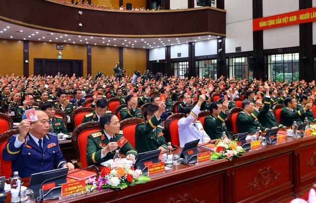 BẾ MẠC ĐẠI HỘI ĐẠI BIỂU ĐẢNG BỘ QUÂN ĐỘI LẦN THỨ XII- Ảnh 5.