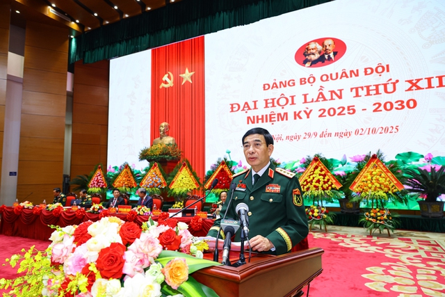 BẾ MẠC ĐẠI HỘI ĐẠI BIỂU ĐẢNG BỘ QUÂN ĐỘI LẦN THỨ XII- Ảnh 7.