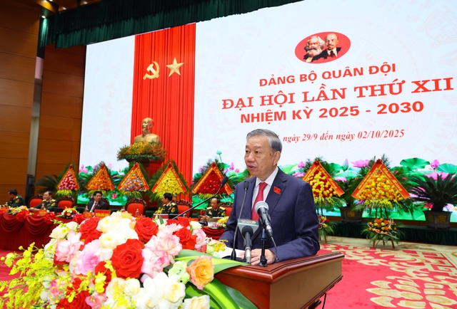 BẾ MẠC ĐẠI HỘI ĐẠI BIỂU ĐẢNG BỘ QUÂN ĐỘI LẦN THỨ XII- Ảnh 8.