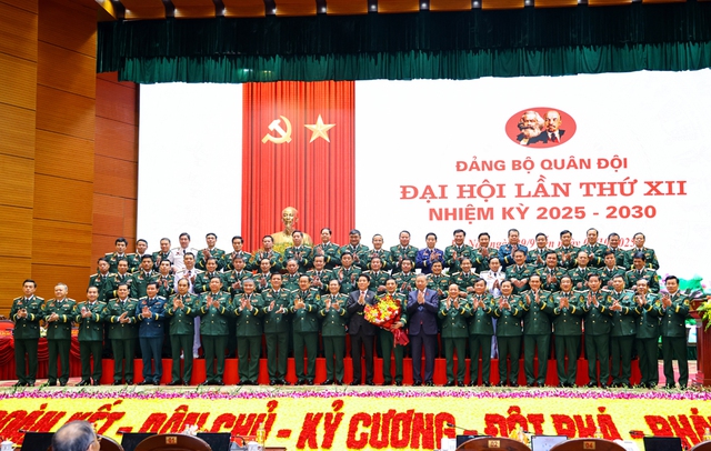 BẾ MẠC ĐẠI HỘI ĐẠI BIỂU ĐẢNG BỘ QUÂN ĐỘI LẦN THỨ XII- Ảnh 9.