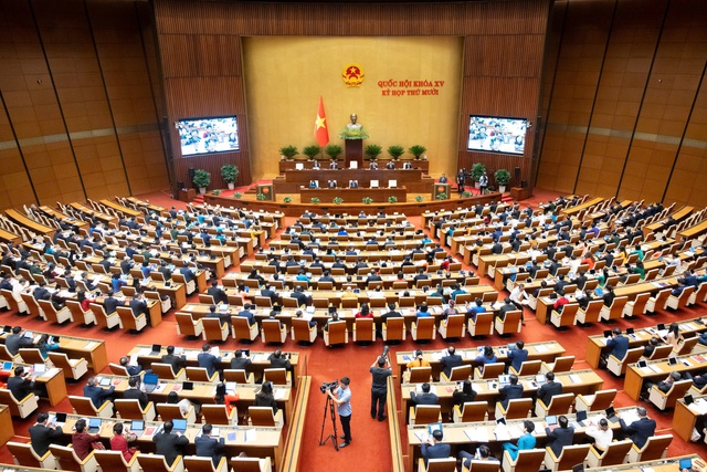 TOÀN CẢNH: KHAI MẠC TRỌNG THỂ KỲ HỌP THỨ 10, QUỐC HỘI KHÓA XV- Ảnh 1. TOÀN CẢNH: KHAI MẠC TRỌNG THỂ KỲ HỌP THỨ 10, QUỐC HỘI KHÓA XV- Ảnh 1.