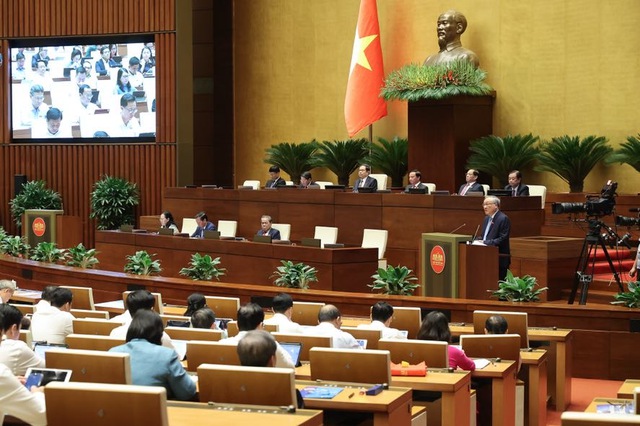 TOÀN CẢNH: Phiên họp chiều 20/10, Kỳ họp thứ 10, Quốc hội khóa XV- Ảnh 1. TOÀN CẢNH: Phiên họp chiều 20/10, Kỳ họp thứ 10, Quốc hội khóa XV- Ảnh 1.