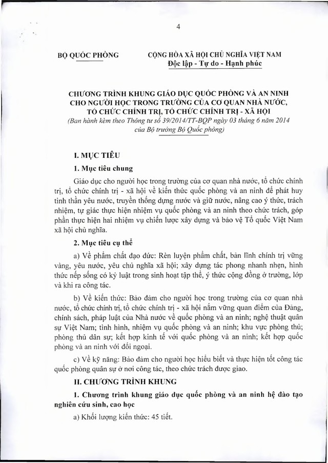 Chương trình khung giáo dục quốc phòng và an ninh- Ảnh 4.