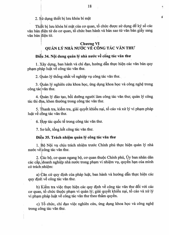 Quy định về công tác văn thư, quản lý văn bản; thể thức, kỹ thuật trình bày văn bản, bản sao văn bản; viết hoa; mẫu trình bày văn bản hành chính- Ảnh 18. Quy định về công tác văn thư, quản lý văn bản; thể thức, kỹ thuật trình bày văn bản, bản sao văn bản; viết hoa; mẫu trình bày văn bản hành chính- Ảnh 18.