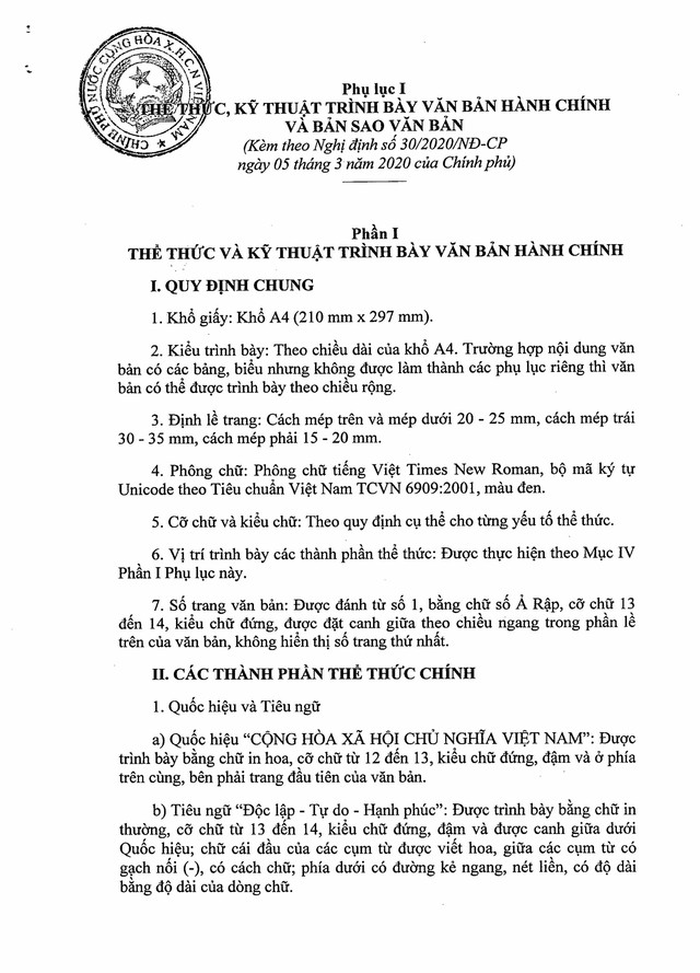 Quy định về công tác văn thư, quản lý văn bản; thể thức, kỹ thuật trình bày văn bản, bản sao văn bản; viết hoa; mẫu trình bày văn bản hành chính- Ảnh 21. Quy định về công tác văn thư, quản lý văn bản; thể thức, kỹ thuật trình bày văn bản, bản sao văn bản; viết hoa; mẫu trình bày văn bản hành chính- Ảnh 21.