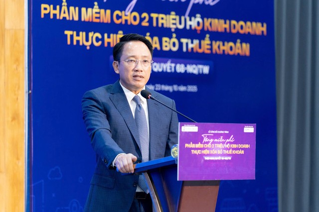 XÓA BỎ THUẾ KHOÁN: Tặng miễn phí phần mềm hỗ trợ 2 triệu hộ kinh doanh- Ảnh 1. XÓA BỎ THUẾ KHOÁN: Tặng miễn phí phần mềm hỗ trợ 2 triệu hộ kinh doanh- Ảnh 1.