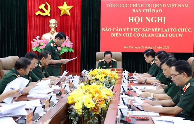 Khẩn trương sắp xếp lại Cơ quan Ủy ban Kiểm tra Quân ủy Trung ương- Ảnh 3. Khẩn trương sắp xếp lại Cơ quan Ủy ban Kiểm tra Quân ủy Trung ương- Ảnh 3.