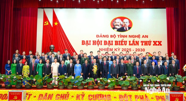 Danh sách Ban Chấp hành Đảng bộ tỉnh, Thường Tỉnh ủy, Ban Thường vụ tỉnh Nghệ An- Ảnh 1.