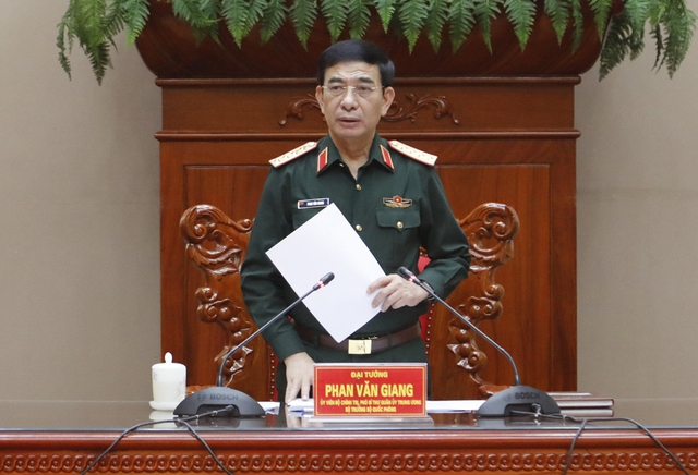Đại tướng Phan Văn Giang chủ trì Hội nghị bàn giao chức vụ Tư lệnh Bộ đội Biên phòng- Ảnh 1.