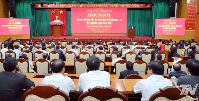 Bộ Chính trị điều động, chỉ định đồng chí Vương Quốc Tuấn giữ chức Phó Bí thư Tỉnh ủy Thái Nguyên- Ảnh 3. Bộ Chính trị điều động, chỉ định đồng chí Vương Quốc Tuấn giữ chức Phó Bí thư Tỉnh ủy Thái Nguyên- Ảnh 3.