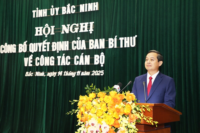 Ban Bí thư điều động, chỉ định đồng chí Phạm Hoàng Sơn giữ chức Phó Bí thư Tỉnh ủy Bắc Ninh- Ảnh 4. Ban Bí thư điều động, chỉ định đồng chí Phạm Hoàng Sơn giữ chức Phó Bí thư Tỉnh ủy Bắc Ninh- Ảnh 4.