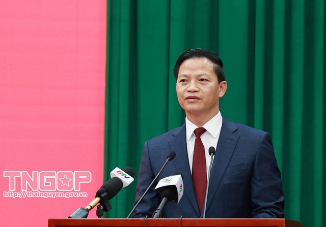 TIỂU SỬ ĐỒNG CHÍ VƯƠNG QUỐC TUẤN, TÂN PHÓ BÍ THƯ TỈNH ỦY, CHỦ TỊCH UBND THÁI NGUYÊN- Ảnh 1.