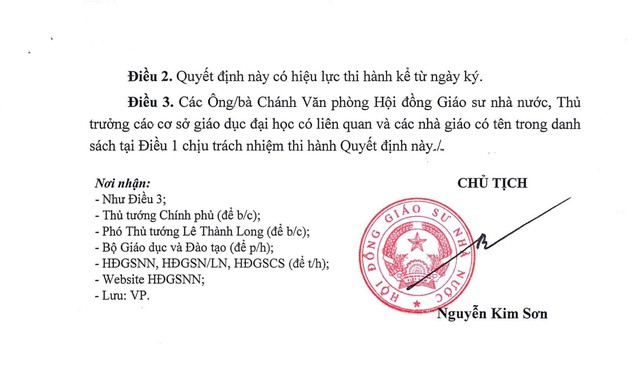 DANH SÁCH GIÁO SƯ, PHÓ GIÁO SƯ ĐƯỢC CÔNG NHẬN NĂM 2025- Ảnh 2. DANH SÁCH GIÁO SƯ, PHÓ GIÁO SƯ ĐƯỢC CÔNG NHẬN NĂM 2025- Ảnh 2.