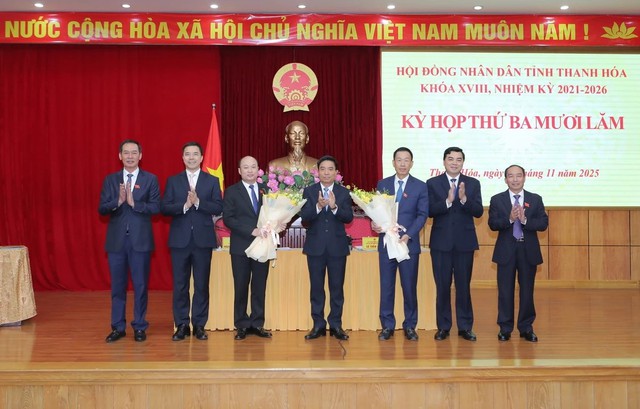 Thanh Hóa: Bầu bổ sung 2 tân Phó Chủ tịch UBND tỉnh- Ảnh 1. Thanh Hóa: Bầu bổ sung 2 tân Phó Chủ tịch UBND tỉnh- Ảnh 1.