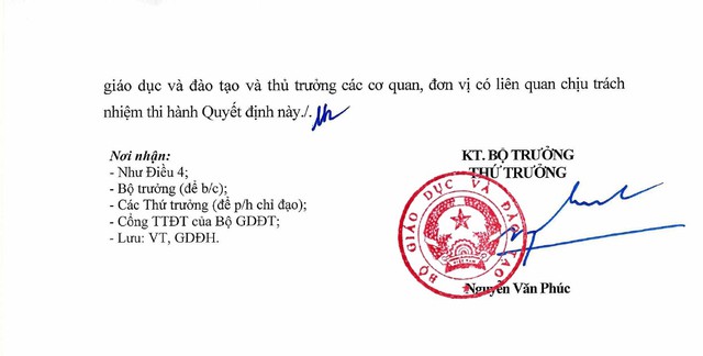 Quyết định 3037/QĐ-BGDĐT ban hành Kế hoạch tuyển sinh đại học, cao đẳng năm 2026- Ảnh 2.
