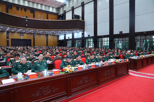 Đẩy mạnh nghiên cứu, phát triển vũ khí công nghệ cao; tiếp tục điều chỉnh tổ chức lực lượng tinh, gọn, mạnh- Ảnh 1.