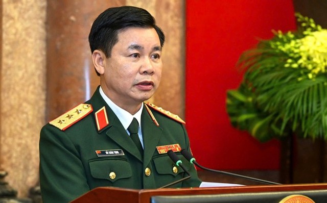 Chủ tịch nước Lương Cường trao quyết định thăng quân hàm Thượng tướng Quân đội- Ảnh 5.