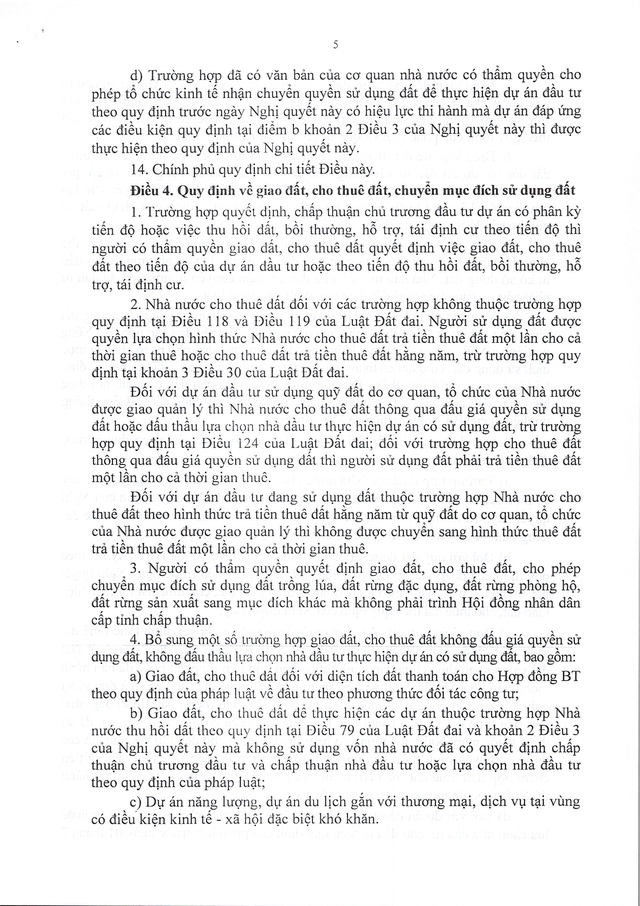 TOÀN VĂN: Nghị quyết 254/2025/QH15 quy định một số cơ chế, chính sách tháo gỡ khó khăn, vướng mắc trong tổ chức thi hành Luật Đất đai- Ảnh 5.