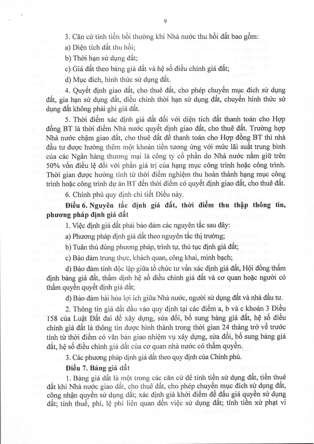 TOÀN VĂN: Nghị quyết 254/2025/QH15 quy định một số cơ chế, chính sách tháo gỡ khó khăn, vướng mắc trong tổ chức thi hành Luật Đất đai- Ảnh 9.