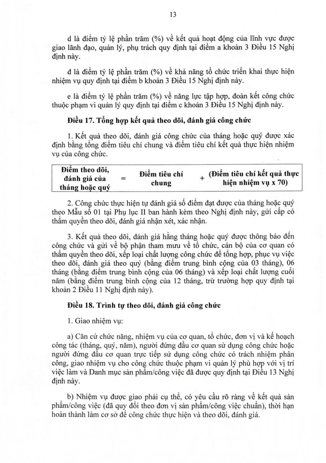 TOÀN VĂN: Nghị định 335/2025/NĐ-CP về đánh giá, xếp loại chất lượng cơ quan hành chính nhà nước và công chức- Ảnh 13.