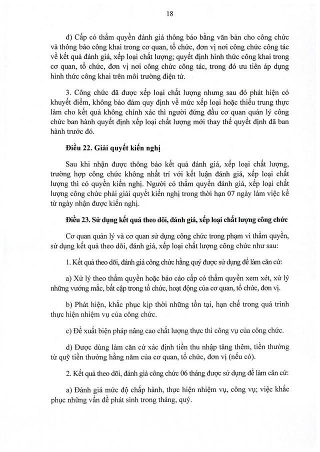 TOÀN VĂN: Nghị định 335/2025/NĐ-CP về đánh giá, xếp loại chất lượng cơ quan hành chính nhà nước và công chức- Ảnh 18.